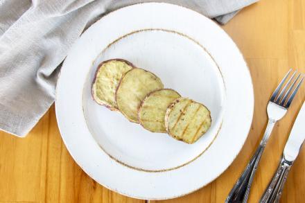 Batata doce assada