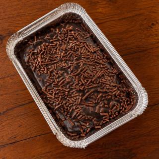 BROWNIE DE BRIGADEIRO S/GLUTEN E LACTOSE