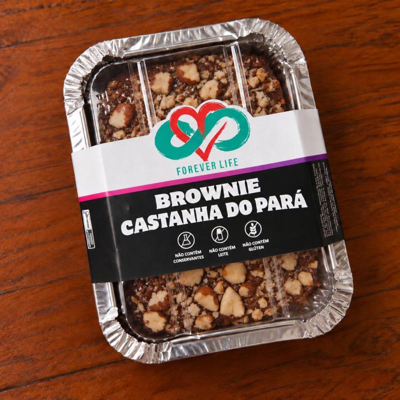 BROWNIE DE CASTANHA DO PARA S/GLUTEN E LACTOSE - 1 UN. 85G