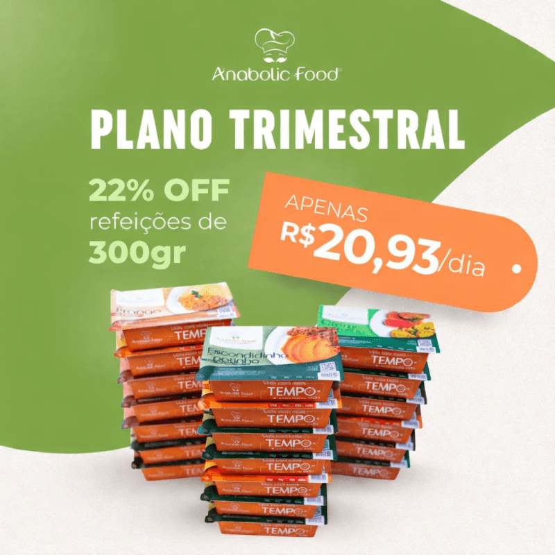 Plano Assinatura Trimestral | 20 refeições 300g