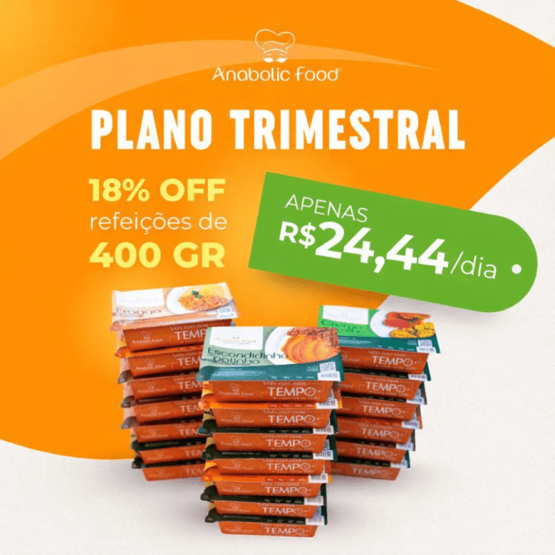 Plano Assinatura Trimestral | 20 refeições 400g