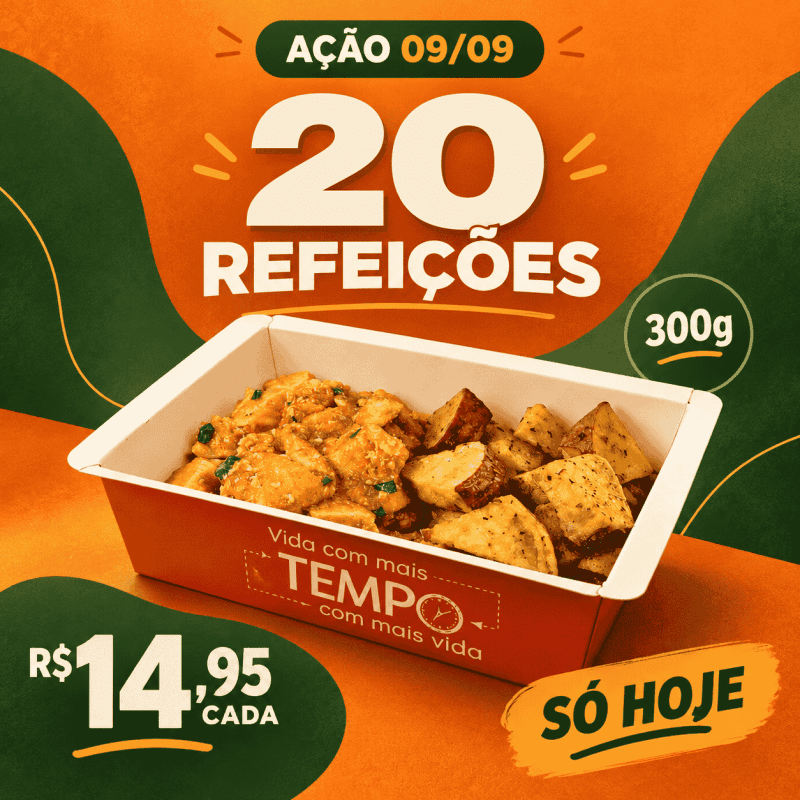 Combo 09.09 — Freezer abastecido