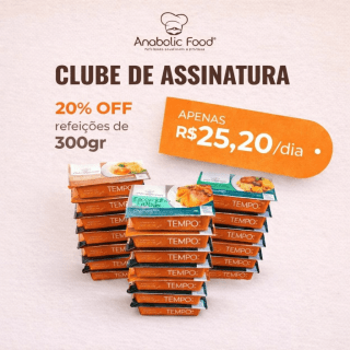 Clube Assinatura Trimestral | 60 refeições do menu gourmet 300g