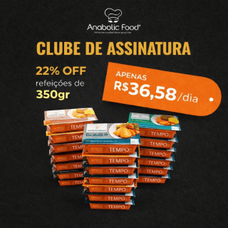 Clube de Assinatura Trimestral | 60 refeições do menu premium 350g