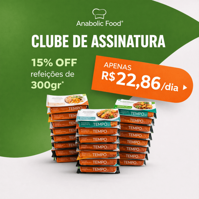 Clube Assinatura Trimestral | 60 refeições do menu fit tradicional 300g