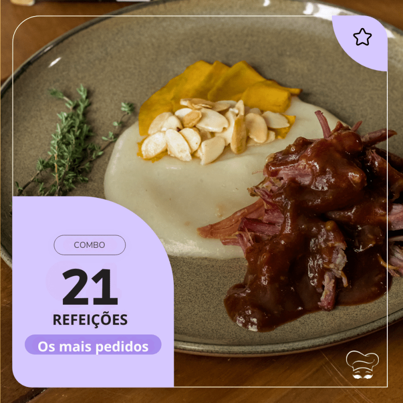 Os Mais Pedidos | 21 Refeições