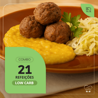 Combo Low Carb | 21 Refeições