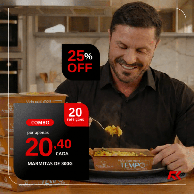 Pack Seleção Renato Cariani | 20 Refeições 300g