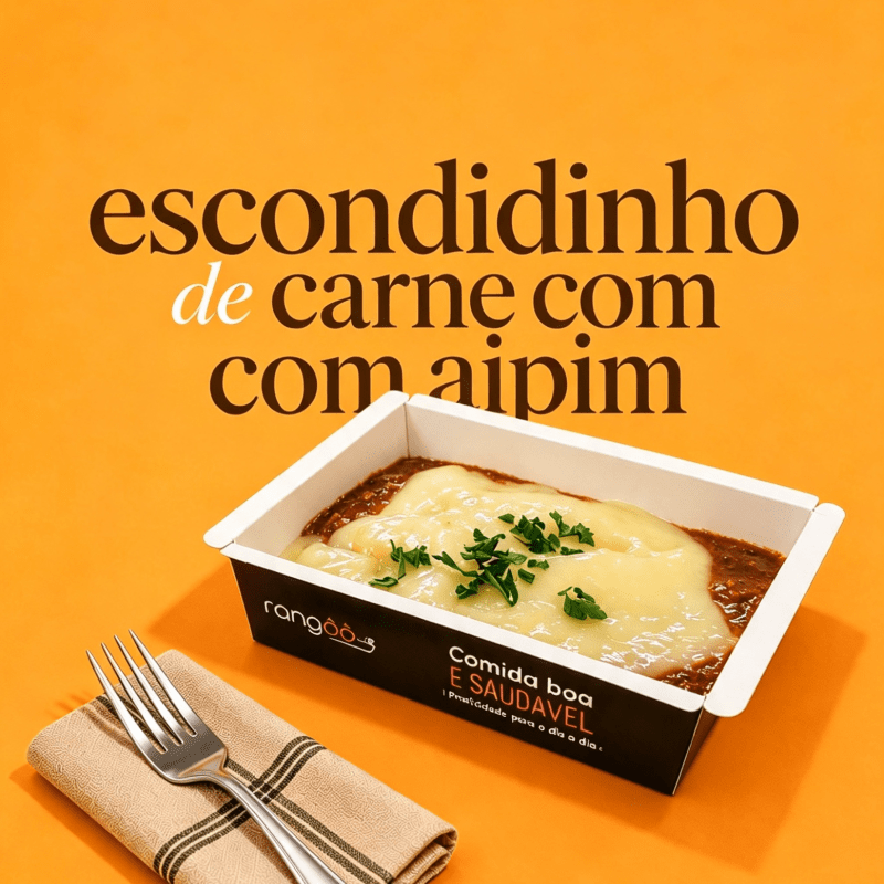 Escondidinho de carne com aipim