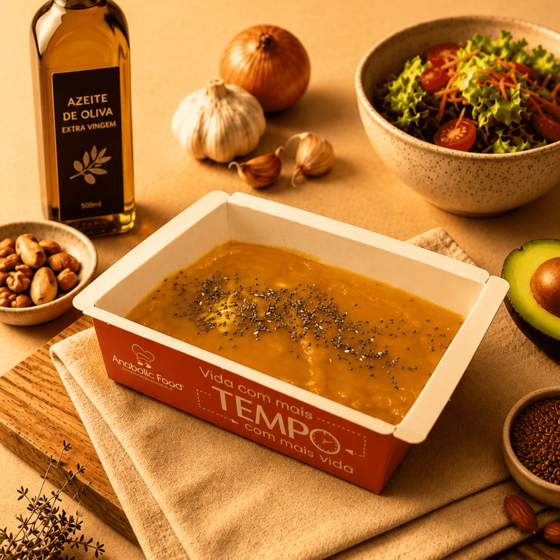 Escondidinho de Frango com Abóbora Cabotiá