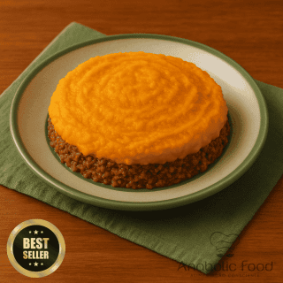 Escondidinho de Patinho com Abóbora Cabotiá