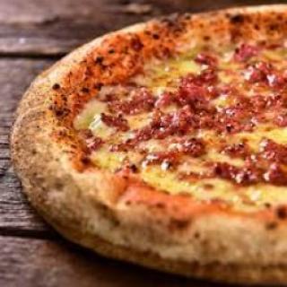 Pizza de Linguiça Blumenau Sem Glúten e Sem Leite - 190g