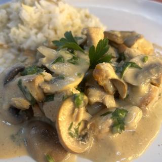 Frango Blanc com Amêndoas
