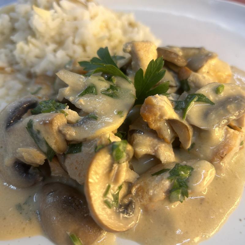 Frango Blanc com Amêndoas