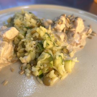 Frango Grego Pilaf