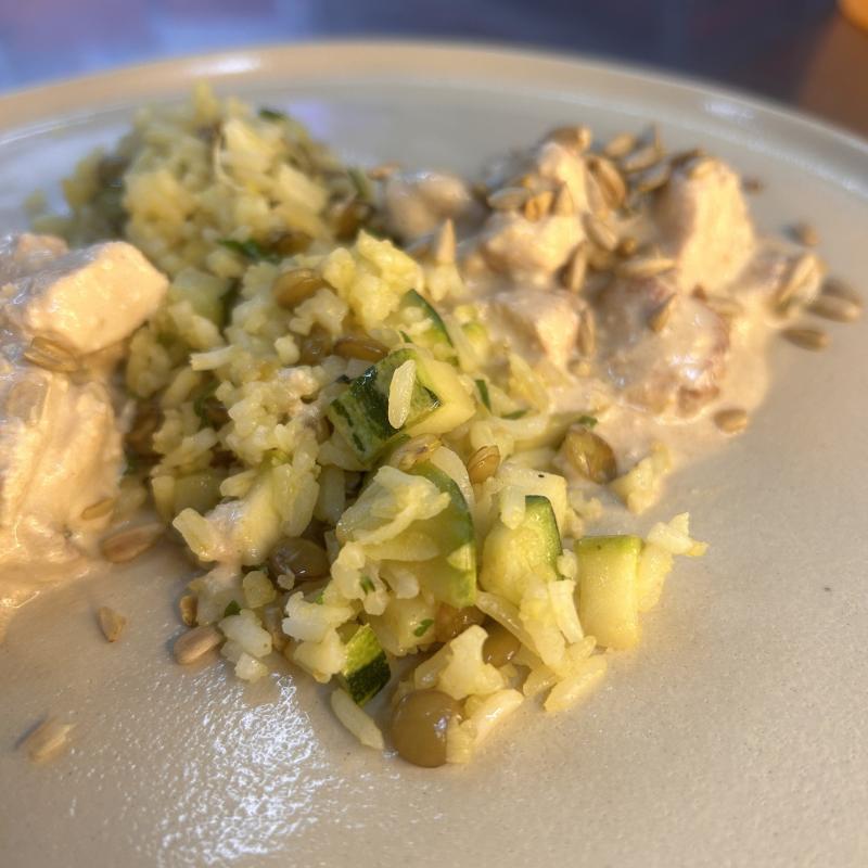 Frango Grego Pilaf