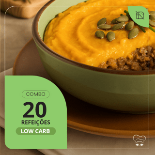 Combo 20 Refeições Low Carb 300g | Economize 8%