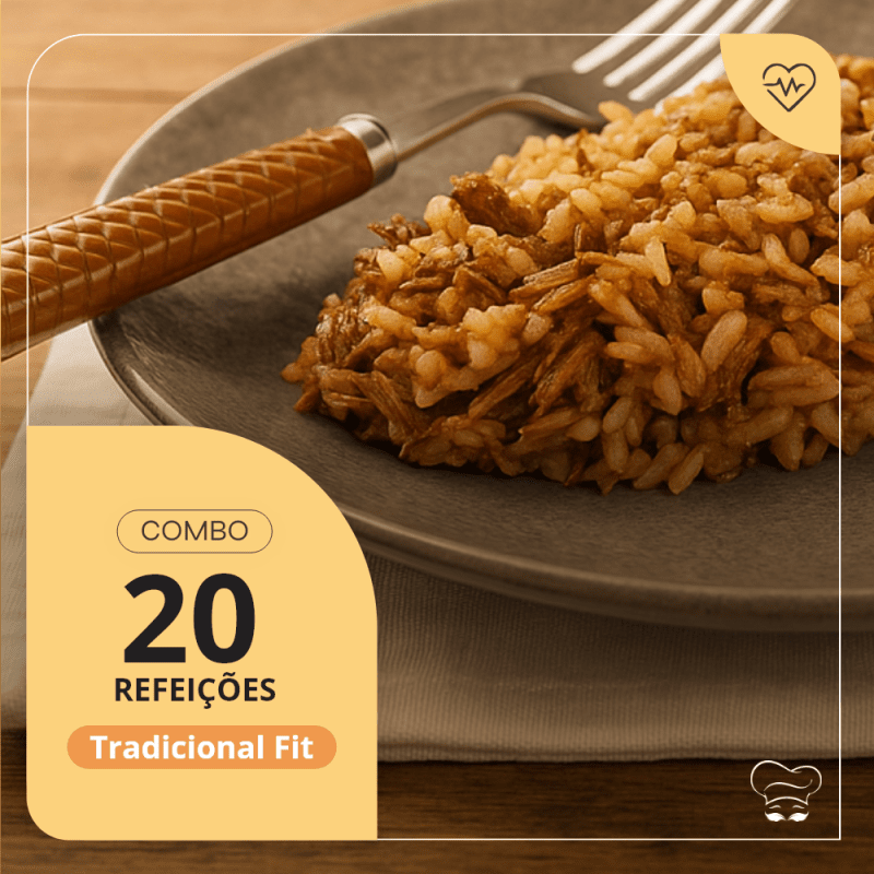 Combo 20 Refeições Tradicional Fit 300g | Economize 8%