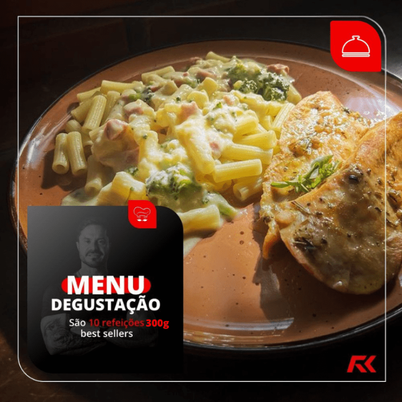 Pack Menu Degustação Renato Cariani | 10 Refeições 300g