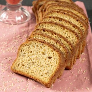 Pão Funcional de Batata Doce Sem Glúten e Sem Leite