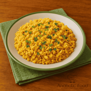 Risoto de Couve Flor com Frango