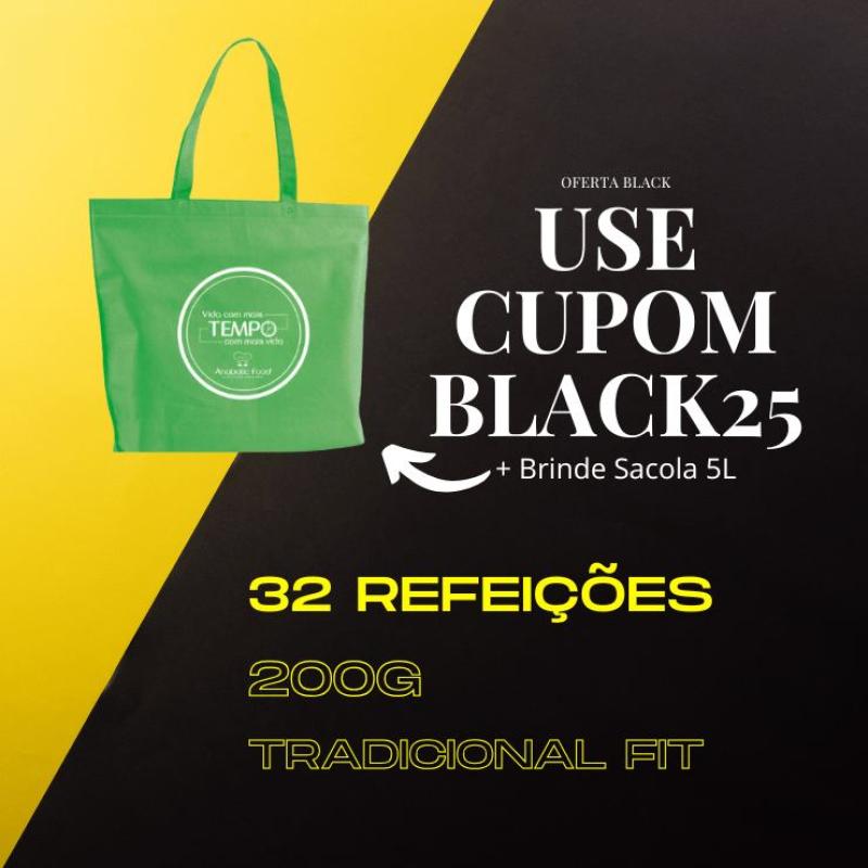 Combo FIT BLACK | 32 Refeições 200g