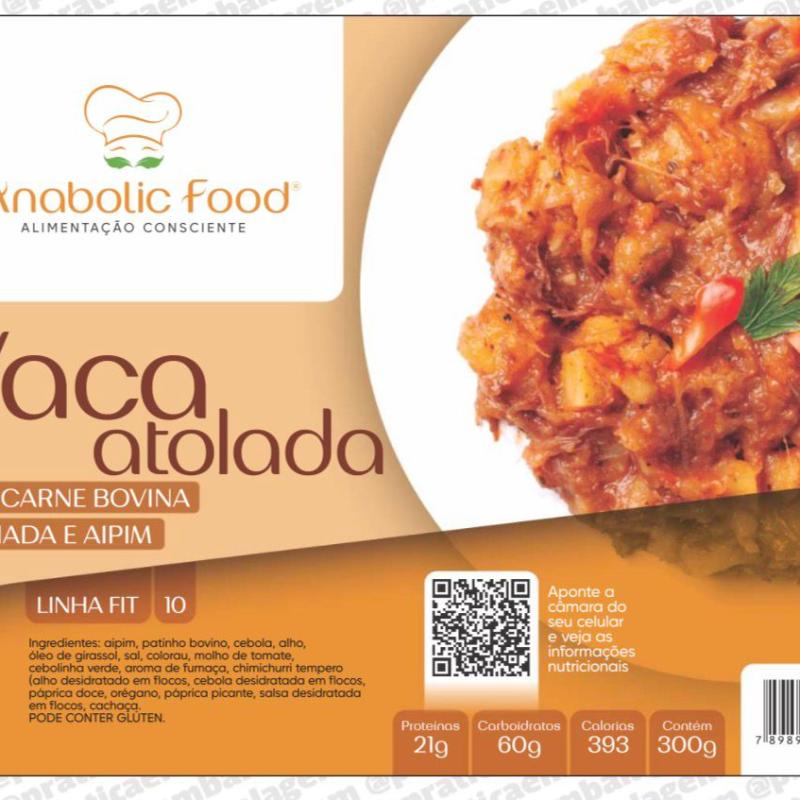 Vaca Atolada com Carne Bovina Desfiada e Aipim