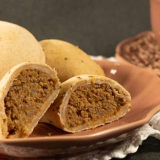 Pastel Funcional de Carne Sem Glúten e Sem Leite ( 3 unid )