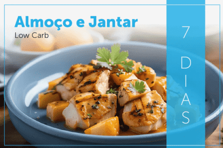 Kit Almoço e Jantar Low Carb