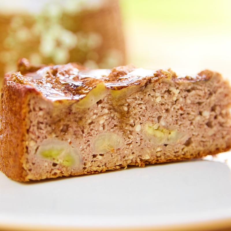 Bolo de banana fit - zero açúcar