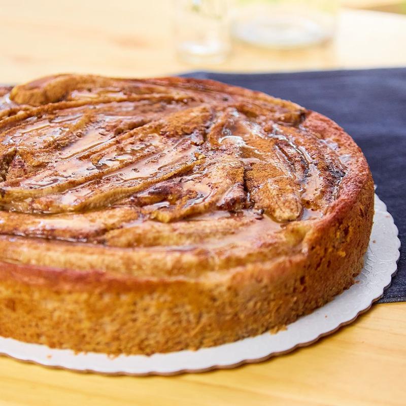 Bolo de banana fit - zero açúcar