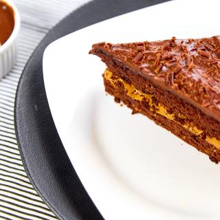 Torta Brownie - zero açúcar