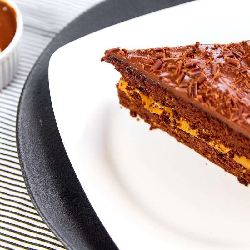 Torta Brownie - zero açúcar