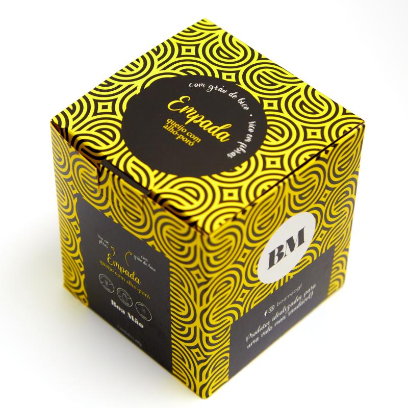 Empada de queijo com alho poró (3 unidades)