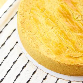 Torta de camarão cremosa