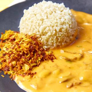 Estrogonofe de frango funcional