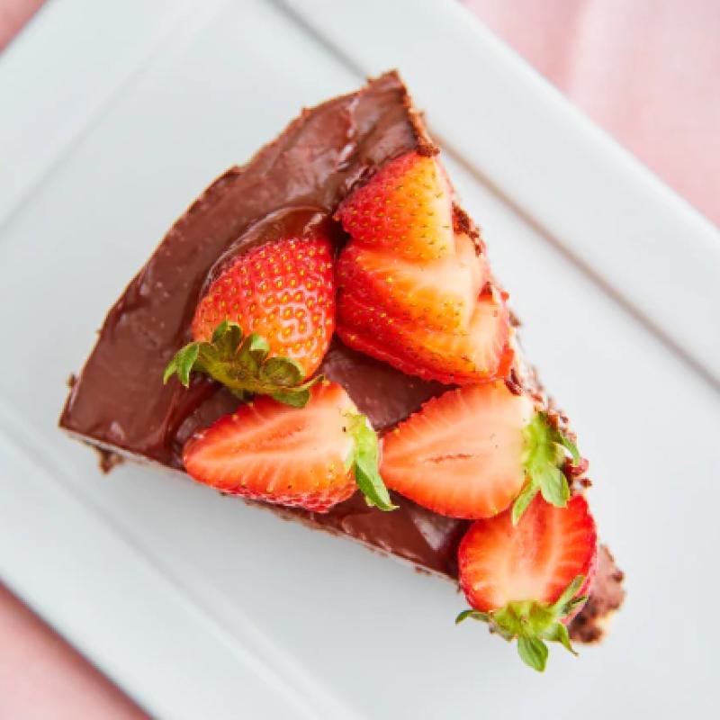 Torta Fragola com cioccolato - zero açúcar