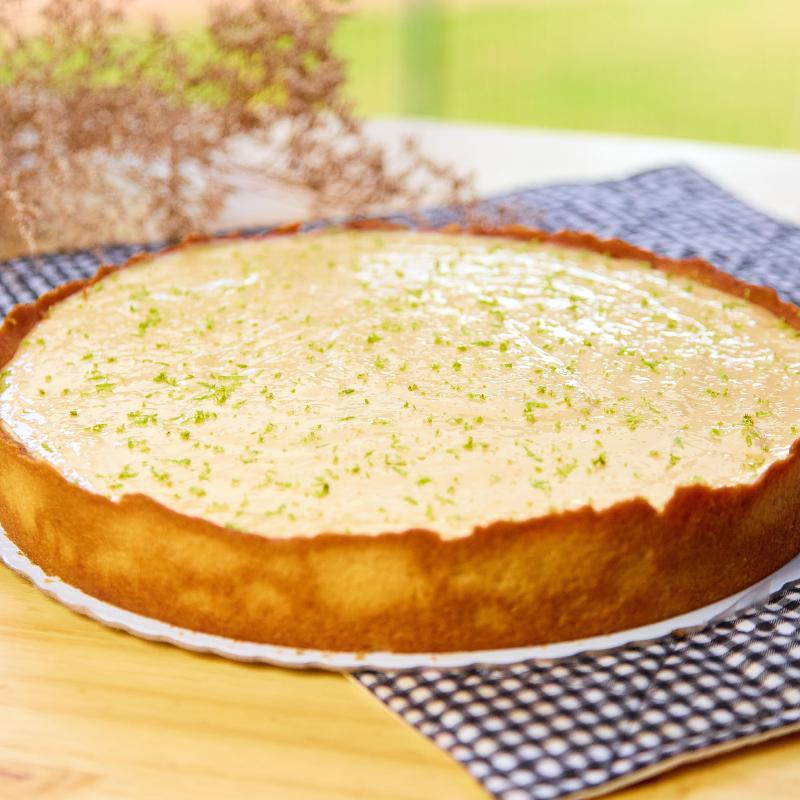 Torta de limão sem merengue