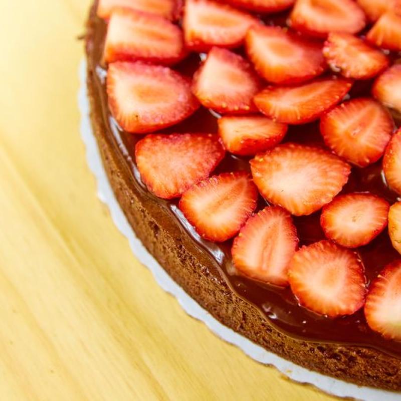 Torta mousse de chocolate