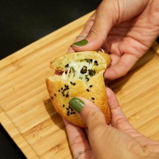 Pastel de espinafre com queijo (3 unidades)