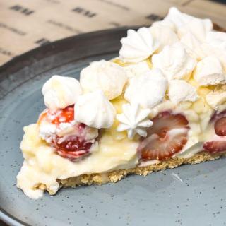 Torta Delícia de morango - zero açúcar