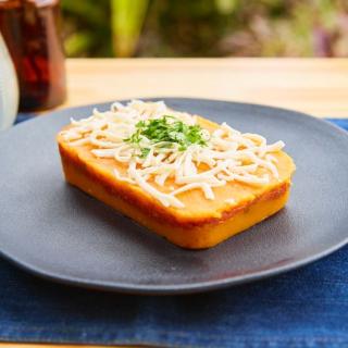 Escondidinho de abóbora com patinho moído