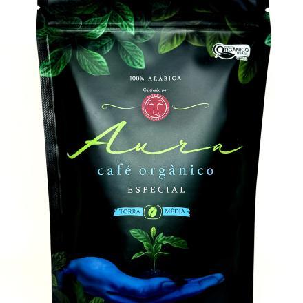 Café Aura Orgânico - Torrado em Grãos  250g
