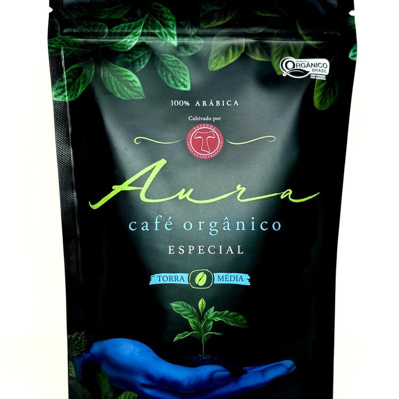 Café Aura Orgânico - Torrado em Grãos  250g