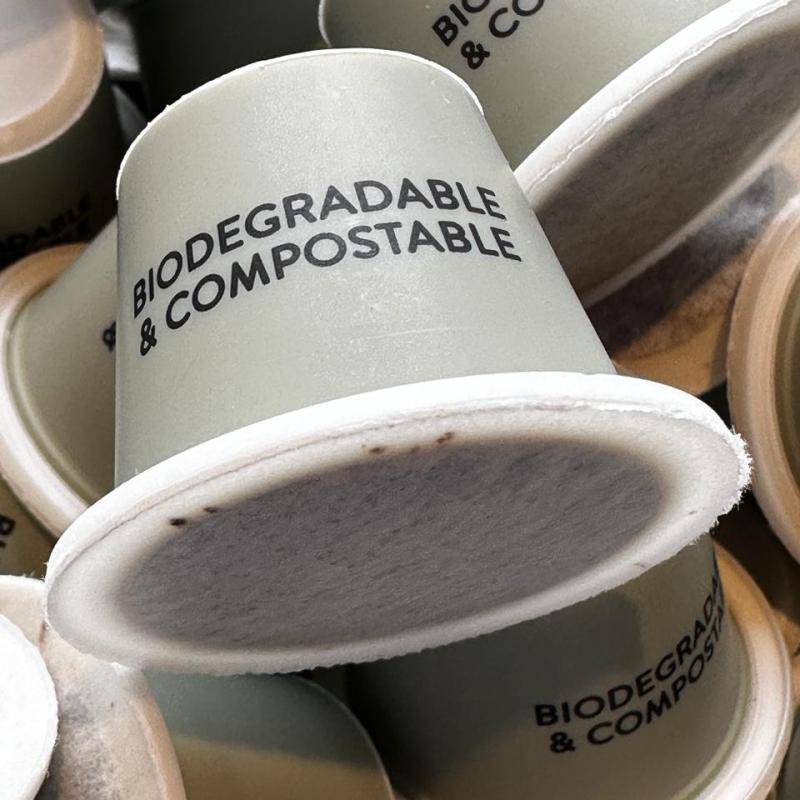 Café Aura Orgânico - 50 Unidades de Cápsulas Compostáveis e Biodegradáveis