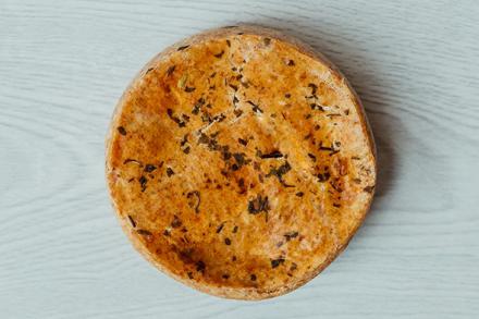 Torta Grande de Alho Poró Integral