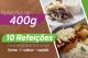 CARDAPIO COM 400G - 10 REFEIÇÕES