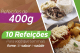 Cardápio com 400g 10 Refeições