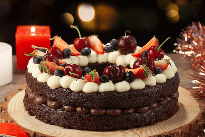 Guirlanda de brownie Lowcarb