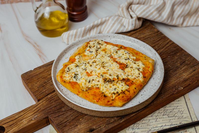 MINI PIZZA DE QUEIJO - INTEGRAL